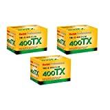 Kodak Tri-X 400TX Professional ISO 400, 35 mm, svart och vit film (förpackning med 3)