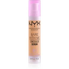 NYX Professional Makeup Bare With Me Concealer Serum Återfuktande concealer 2-i-1 Skugga 5.5 Medium Golden 9,6 ml