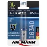 Ansmann 16340 Li-Ion Akku 850mAh 3,6V Standard-Version 1300-0017