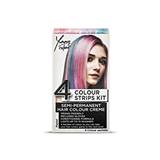 Stargazer Products Halvpermanent hårfärgningsmedels-kit i 4 nyanser "Yummy Colour" – pastell, 40 ml