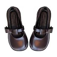 Superfit sandal vår och mjuk sula i gummi, halkfri och hållbar flickprinsesskor, läderskor flicksandaler, BRUN, 28 EU