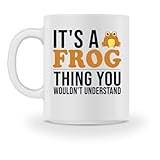 It's a Frog Thing lövgroda paddor tuggummi groda – kopp -M-vit