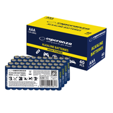 AAA batterier | Alkaliska batterier | LR03 | 40 st. paket