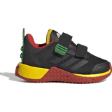 Adidas Adidas Dna X Lego® Two-strap Hook-and-loop Shoes Sneakers Core Black / Core Black / Red - UK 7C