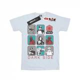 Star Wars Boys The Last Jedi Dark Side Multi Character T-shirt