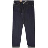 Recycled Denim Regular Tapered Jeans - Blue Unwashed - W36" / L34"