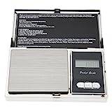 Gram Scale 500g/0.01g, Digital Pocket Scale with LCD Display, Minimum Scale 7 Units, Jewelry Scale, Kitchen Scale for Jewelry, Food, Powder