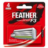 Feather F3 4 Replacement Razor Blades
