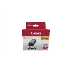 Canon PGI-570PGBK XL Twin Pack - 2-pack - 22 ml - XL - svart - original - bläcktank - för PIXMA TS5051, TS5053, TS5055, TS6050, TS6051, TS6052, TS8051, TS8052, TS9050, TS9055