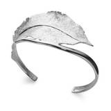 CATWALK EXCLUSIVE – Armring leaf 925 rhod silver