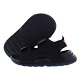 adidas Swim Sandal Baby Boys Shoes Size 8, Color: Black