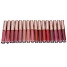 16 St Matte Rich Color Lip Gloss Set, Kvinnor Långvarigt Liquid Lipstick Cosmetic Tool