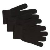 Magic Glove JR 3-pack fingervantar BLACK/BLACK Barn ONESIZE
