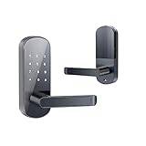 Nyckellöst biometriskt fingeravtryck dörrlås vattentätt elektroniskt dörrlås WiFi-app smart kodkort RFID digitalt dörrlås fingeravtryck dörrlås, kombination smarta dörrlås, digitala dörrlås, dörrlås