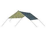 SSWERWEQ Familjetält Waterproof Tent Tarp Durable Portable Multifunctional Camping Picnic Pad Mat Ground Sheet Mat Beach Sun Shelter for Beach Hiking (Color : Natural)