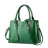 Ny damväska enkel handväska enkel axel stor väska för kvinnor crossbody väska för kvinnor laptopväska, gRÖN, En storlek