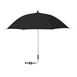 Universal Baby Parasoll - Bärbar barnvagn parasoll parasoll | UV-skyddande barnvagnsparaply | Slitstarkt solskyddande paraply för spädbarn | Barnvagnsparaply för solskyddsvagnar