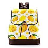 Personlig vardaglig dagväska för tonåringar resor affärer college mango frukt, flerfärgad, 27x12.3x32cm, Ryggsäckar