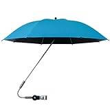 Universal Baby Parasoll - 360 graders justerbar barnvagn parasoll | UV-skyddande barnbuggyy parasoll | Vattentät Barnvagn Paraply Parasoll För Solskyddande Barnvagnar