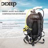 SHEIN DIDEEP 25LBS Back Fly BCD Buoyancy Compensation Device Diving Buoyancy Control Equipment, Light Weight Scuba Diving Buoyancy Control Device Wing BCD