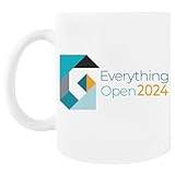 Everything Open 2024 Vit Kaffemugg Keramisk Tekopp