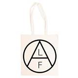 Animal Liberation Front Beige Shopping Bag Återanvändbar Totebag