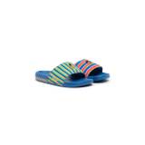 Vans Kids - x Sesame Street randiga sandaler - barn - plast/Tyg/plast - 6 - Blå
