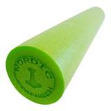 Foam roller slät & mjuk grön (90 cm)
