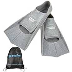 Aqua Speed RECO Set HIGH TECH korta simfenor för vuxna och barn ultra power #simväska ryggsäck | män | kvinnor | träningsfenor | färg: glidande granit/37, storlek: 47/48