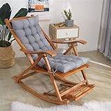 Sun Lounger Cushion, Garden Bench Cushion, Sunbed Rocking Chair Cushion, High Back Chair lounger Cushions, for Indoor Outdoor Garden Patio Living room,09,53cm*158cm