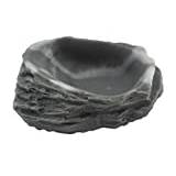 Lucky Reptile Water Dish Granit – mini, vattenskål eller matskål för terrarier, mini ca 8 x 6 x 2 cm