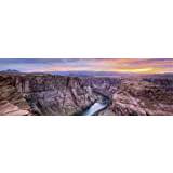 Scenolia Panorama akryltavla Grand Canyon 90x 30 cm | Design väggdekoration tillverkad i Frankrike
