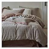 Pure Cotton Bedsheet Four Piece Set, Simple Air Layer Jacquard Polka Dot Quilt Cover, Bedding,Set med täcke
