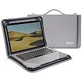 Broonel grå laptop messengerfodral – kompatibel med MSI Prestige 14 Evo 14 tum bärbar dator, Grå, One Size