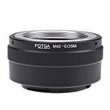 Fotga Linsadapterring lins adapter ring för M42 objektiv till Canon EOS Mirrorless EOSM kameror (EF-M) EOSM3 EOSM5 EOSM6 EOSM10 EOSM100 M42-EOSM