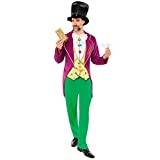 Amscan 9916194 - Officiellt licensierad Roald Dahl Willy Wonka World Book Day Kostymstorlek: L