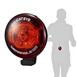 Cateye Unisex – vuxen bärbar miniklädbelysning, röd, en storlek