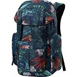 Nitro Daypacker vardagsryggsäck i retrolook med vadderat laptopfack, skolryggsäck, vandringsryggsäck eller streetpack, 32 l, tropisk, L, Avslappnad