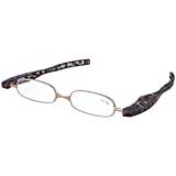 vikbara läsglasögon / hjälp med mönster – PODREADER FINE LEOPRINT +2,50 dpt