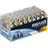 Maxell Alkaliska Batterier LR03 (AAA) 1,5 V 32-pack