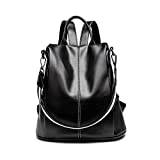 Coolives Mode kvinnor PU-läder handväska ryggsäck stöldsäker ryggsäck handväskor damer ryggsäck axelväska