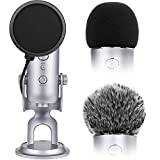 Mikrofonskydd för mikrofon-vindruta, skumskydd för Blue Yeti, Yeti Pro kondensatormikrofon