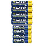 Batterien VARTA 4006 + 4003, Mignon AA / LR6 Micro LR03 Alkaline, Industrial PRO, 1,5V, 4er Folie