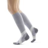 Compression sock Training Silver/Polar 20-30mmHg