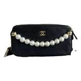 Chanel Pearl Bag leather crossbody bag