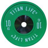 TITAN LIFE Elite Bumper Plates Viktskivor 10kg (1 st)