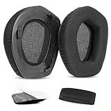 ACCOUTA Replacement Earpads Cushions&Headband Compatible with Sennheiser RS165 RS175 RS185 RS195 HDR165 HDR175 HDR185 HDR195 TR165/175/185/195 Headphone Ear Pads with Breathable Fabric