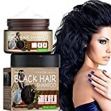 5 Pcs Naturligt svart hårschampo, 30g Grey Hair Remover Anti White Multiflorum White To Black Shampoo, White Hair Removal Dye Hårfärgande schampo, svartfärgat schampo Svart hårfärgningsmedel Leling
