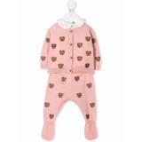 Moschino Kids - Teddy Bear pyjamas - barn - bomull/ull - 12-18 - Vit