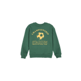 La Redoute - Sweatshirt i bomull med fotbollstryck - Grön - 98/104
